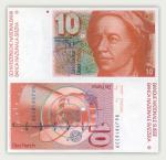 Леонард Эйлер. Швейцария. 10 франков (1997)